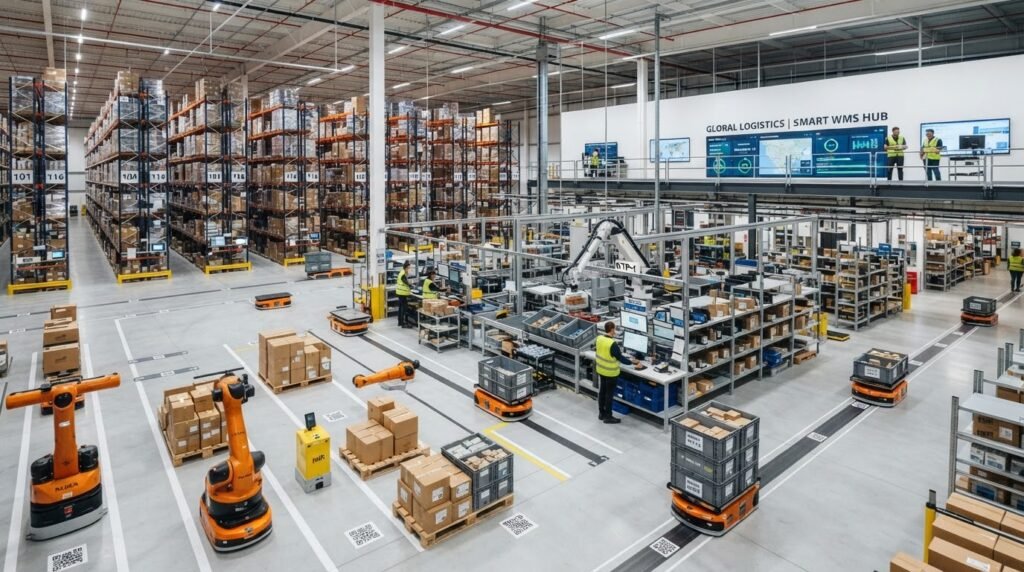 Smart warehouse with smart wms