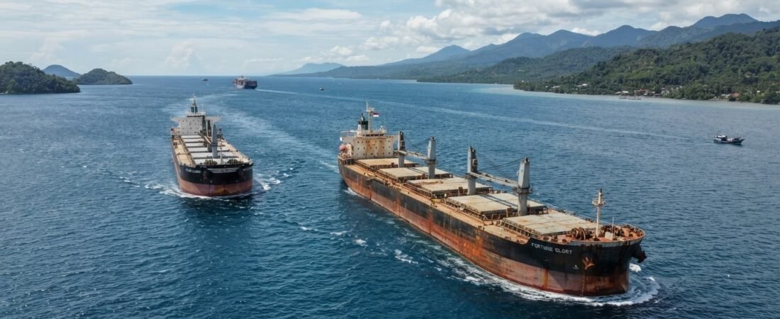 Maritime Connectivity: Connecting IKN to Global Shipping Routes via the Makassar Strait