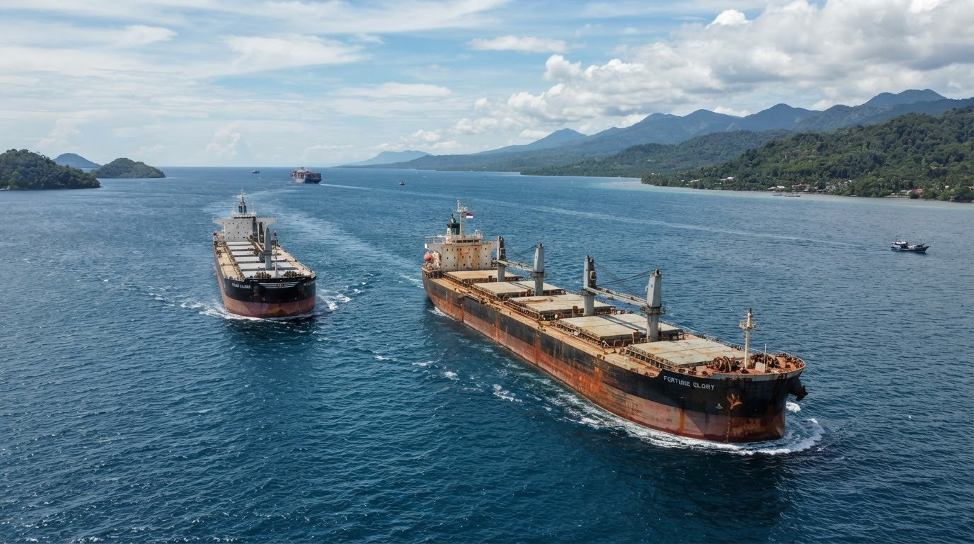 Maritime Connectivity: Connecting IKN to Global Shipping Routes via the Makassar Strait