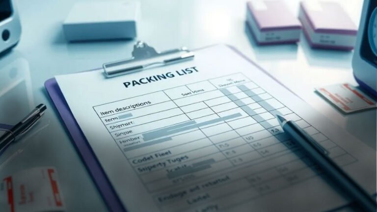 Packing List