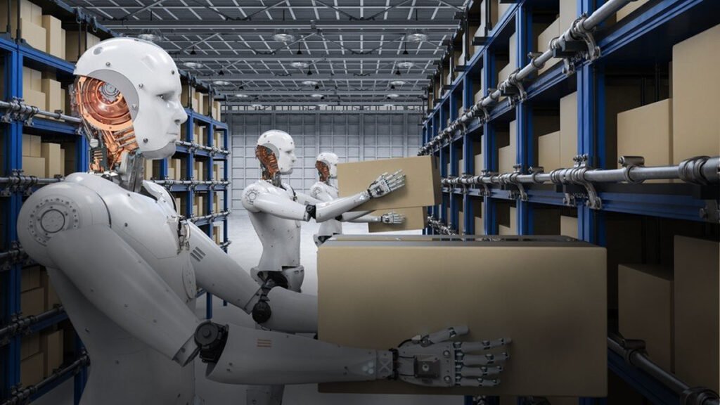 Robot dalam Pergudangan